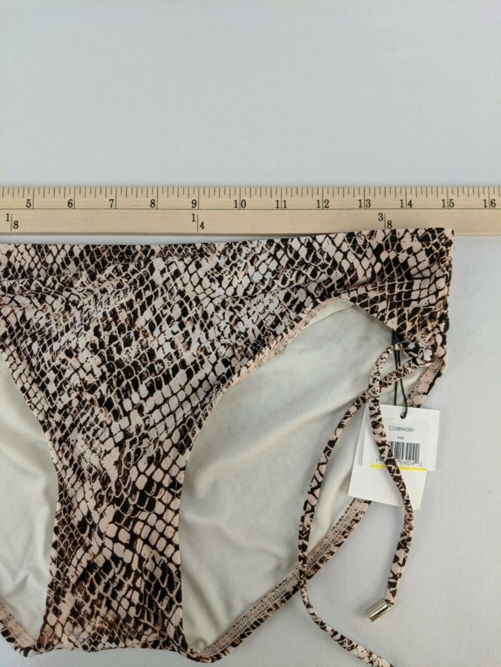 Calvin Klein Women’s Sz M Tankini Swimsuit Chameleon Crossover Animal print Nwt - Picture 8 of 11
